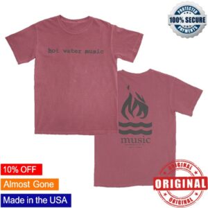 kenny Hot Water Music Merch Logo T Shirt Chili