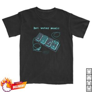 kenny Hot Water Music Merch Pedals T Shirt
