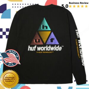 kenny Huf Worldwide Merch Prism Logo Sportif Long Sleeve T Shirt1