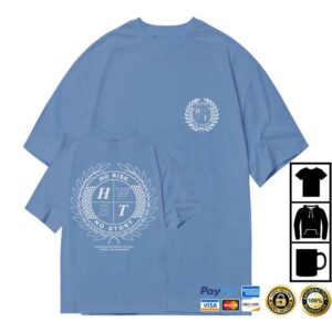 kenny Hwbt Merch Shop Store Crest T Shirt Blue