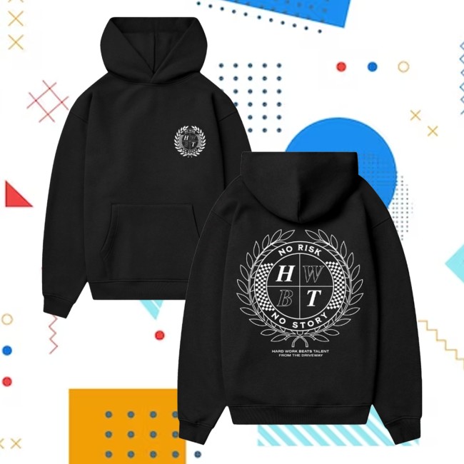 kenny Hwbt Store Merch Crest No Risk No Story Hoodiess kenny Hwbt Store Merch Crest No Risk No Story Hoodiess