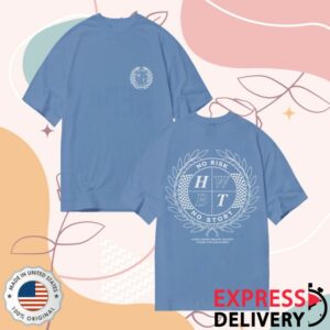 kenny Hwbt Store Merch Crest No Risk No Story Shirt Bluess