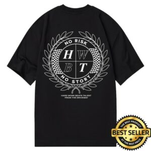kenny Hwbt Store Merch Crest Oversized T Shirt Black