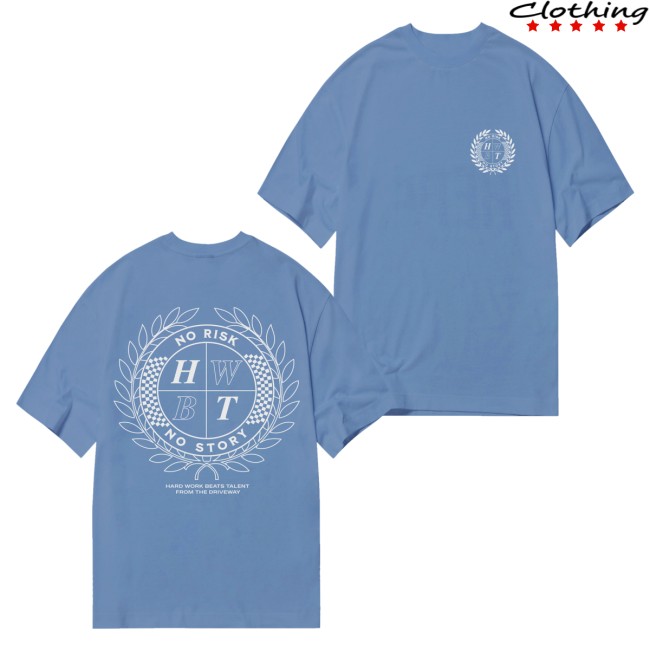 kenny Hwbt Store Merch Crest Oversized T Shirt Blue0 kenny Hwbt Store Merch Crest Oversized T Shirt Blue0