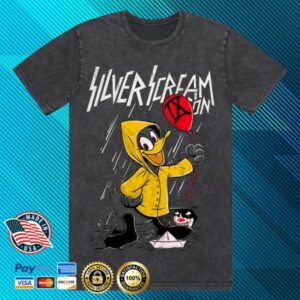 Ice Nine Kills Merch Silver Scream Con Tee