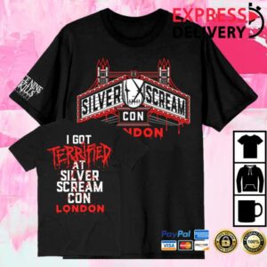 Ice Nine Kills Merch Store Shop Silver Scream Con London Event Tee