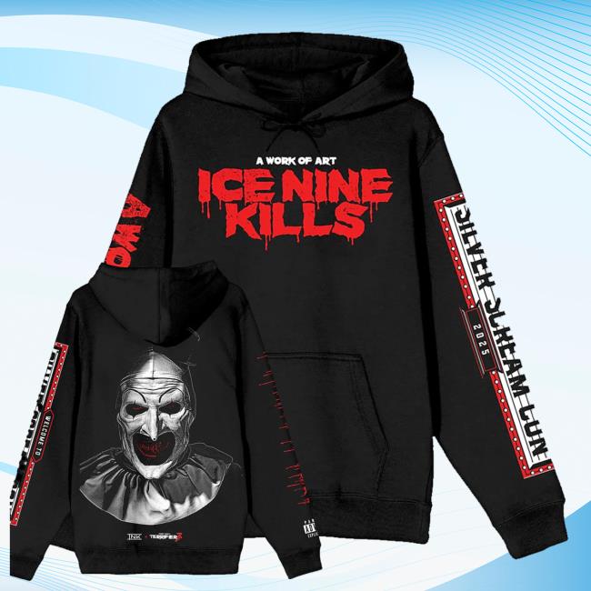 Ice Nine Kills Merch Store Shop Silver Scream Con Terrifier Hoodie 3 Ice Nine Kills Merch Store Shop Silver Scream Con Terrifier Hoodie