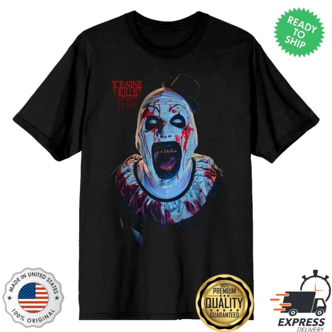 Ice Nine Kills Merch Terrifier Scream Tee 3 Ice Nine Kills Merch Terrifier Scream Tee