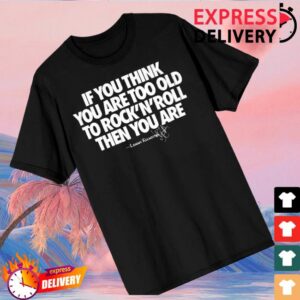 kenny Imotorhead Merch Shop Too Old To Rock N Roll Tees