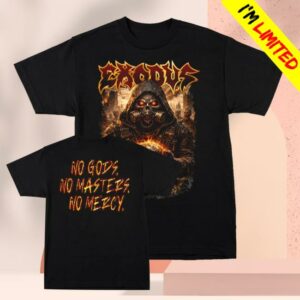 Indiemerch Store Merch Shop Exodus No Gods, No Masters, No Mercy T-Shirt