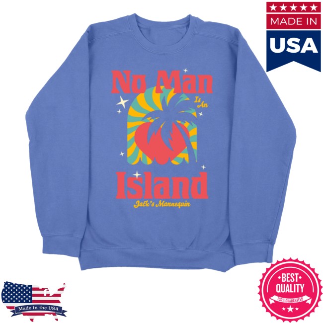 Jack's Mannequin Merch Store No Man Is An Island Sweatshirt 2 Jack's Mannequin Merch Store No Man Is An Island Sweatshirt