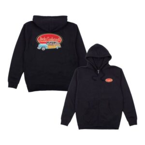 kenny Jacks Surfboards Merch Store Country Squire Classic Zip Up Hoodie Navyaa
