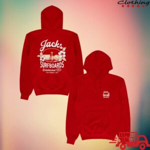 kenny Jacks Surfboards Merch Store Tip Toe Classic Pullover Hoodieaa