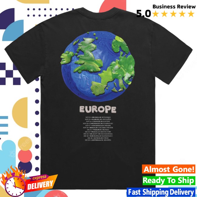 James Marriott Merch James Marriott Europe 2025 Tour Black T-Shirt 4 James Marriott Merch James Marriott Europe 2025 Tour Black T-Shirt