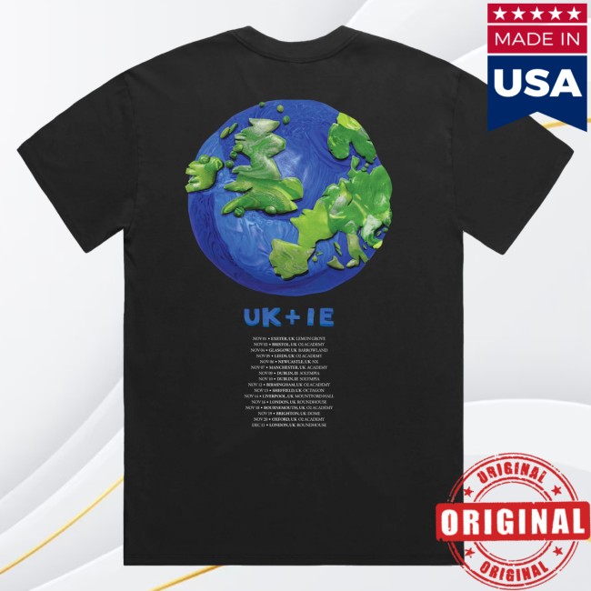 James Marriott Merch James Marriott Uk & Ireland Tour Black T-Shirt 4 James Marriott Merch James Marriott Uk & Ireland Tour Black T-Shirt