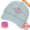 kenny Jen Hamilton Merch Safe Respected Heard Denim Hat0