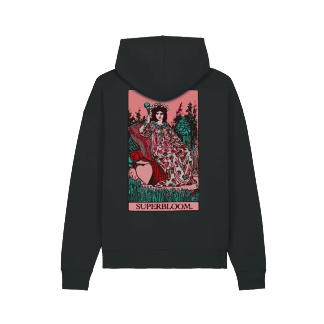 Jessie Ware Merch Store Black Tarot Hoodie 7 Jessie Ware Merch Store Black Tarot Hoodie