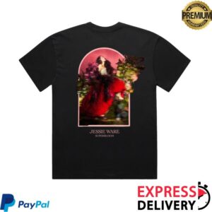 Jessie Ware Merch Store Superbloom Black Shirt