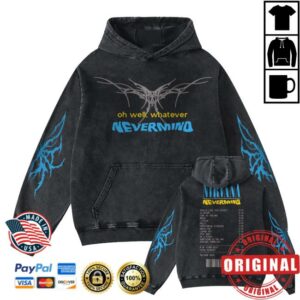 kenny Jnorss Store Merch Shop Nirvana Nevermind Youth Decay Wash Hoodie