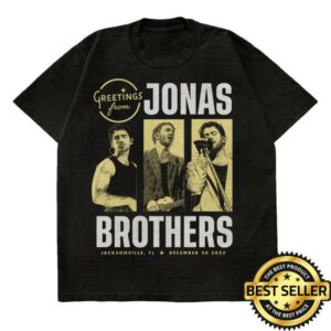 kenny Jonas Brothers Merch Greetings From Your Hometown Jacksonville Fl Tee