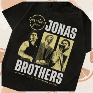 kenny Jonas Brothers Merch Greetings From Your Hometown Jacksonville Fl Teew