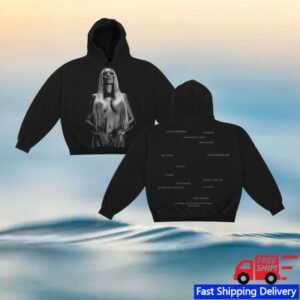 kenny Kali Uchis Merch Store Sin Miedo Anniversary Black Pullover Hoodiess