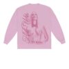 kenny Kali Uchis Merch Store Sin Miedo Anniversary Pink Long Sleeve Tees