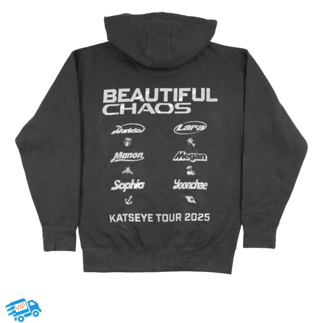Katseye Merch Store Beautiful Chaos Zip-Up Hoodie 3 Katseye Merch Store Beautiful Chaos Zip-Up Hoodie
