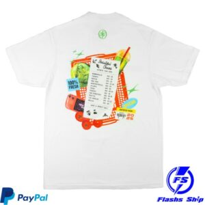 Katseye Store Merch Beautiful Chaos Routing Shirt White