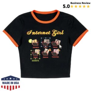 Katseye Store Merch Internet Girl Baby Shirt