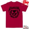 kenny Killswitch Engage Merch Skull Wreath Shirt Red
