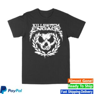 kenny Killswitch Engage Merch Store Skull Wreath Shirt Black