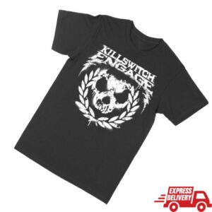 kenny Killswitch Engage Merch Store Skull Wreath Shirt Blackss