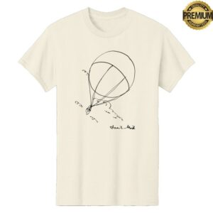 Kung Fu Merch Snail Mail Hot Air Balloon T-Shirt