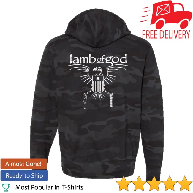 kenny Lamb Of God Merch Store Skeletal Bird Hoodie kenny Lamb Of God Merch Store Skeletal Bird Hoodie
