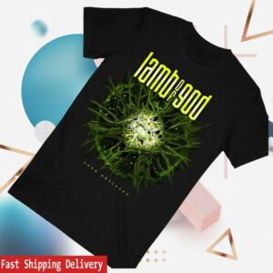 kenny Lamb Of God Store Merch Into Oblivion Burst Black Shirtss