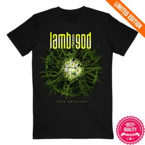 kenny Lamb Of God Store Merch Into Oblivion Burst Black Tee
