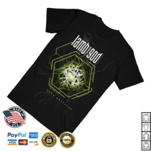 kenny Lamb Of God Store Merch Into Oblivion Hexagon Tee0