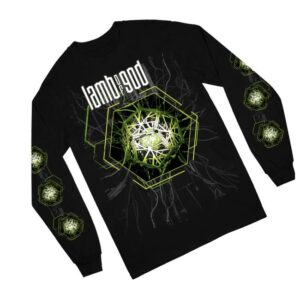 kenny Lamb Of God Store Merch Shop Into Oblivion Hexagon Long Sleeves