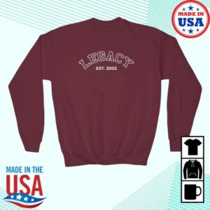 kenny Legacy Church Merch Shop Legacy Youth Crewneck Sweatshirt