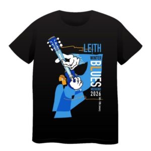 kenny Leith Winter Blues Weekend Shop Store Merch Leith Winter Blues Weekend 2026 Limited Edition T Shirt