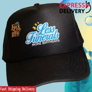 kenny Lessfuneralsmorebirthdays Merch Store Black Lfmb Hata