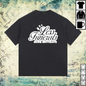 kenny Lessfuneralsmorebirthdays Merch Store I Dont Wanna Die Vintage Washed T Shirta