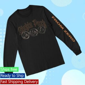 kenny Linkin Park Merch Lp Swept Black Holiday Ls Tee0