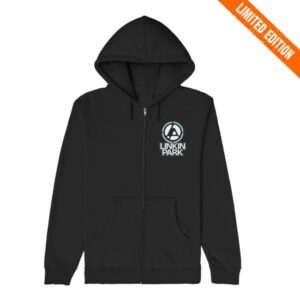 kenny Linkin Park Store Merch Fz Logo Swirl Black Hoodies