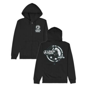 kenny Linkin Park Store Merch Fz Logo Swirl Black Hoodiess