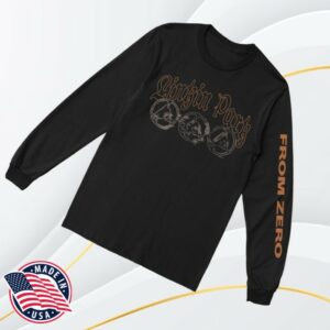 kenny Linkin Park Store Merch Lp Swept Black Holiday Long Sleeve Shirts