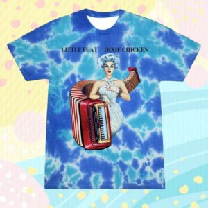 kenny Little Feat Store Merch Dixie Chicken Tie Dye Tee