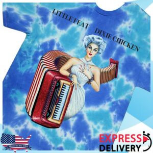 kenny Little Feat Store Merch Dixie Chicken Tie Dye Teee