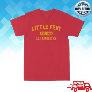 kenny Little Feat Store Merch Lfu Red Shirt